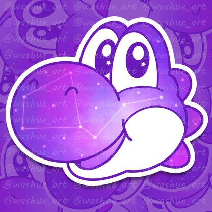 Constellation Yoshi Vinyl Sticker