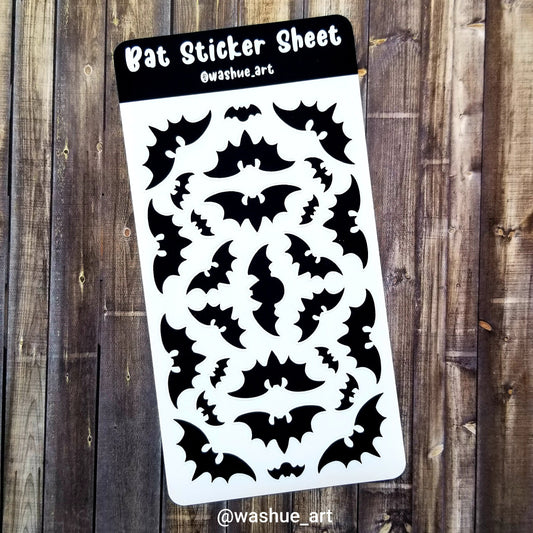Bats Matte Sticker Sheet